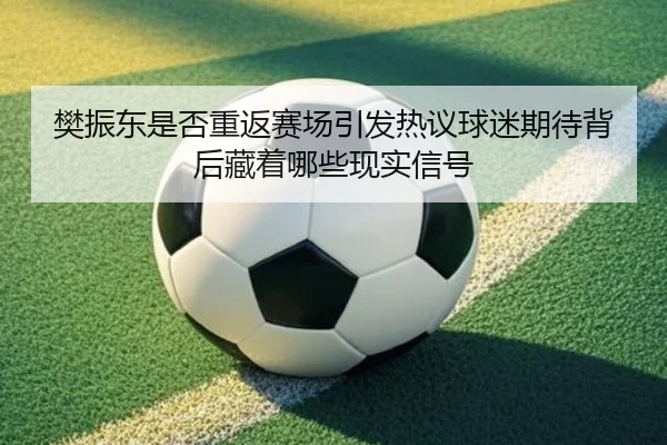 樊振东是否重返赛场引发热议球迷期待背后藏着哪些现实信号 - kaiyun